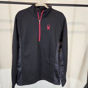 SPYDER Outbound Core Performance Pull Over Men Size XL Black